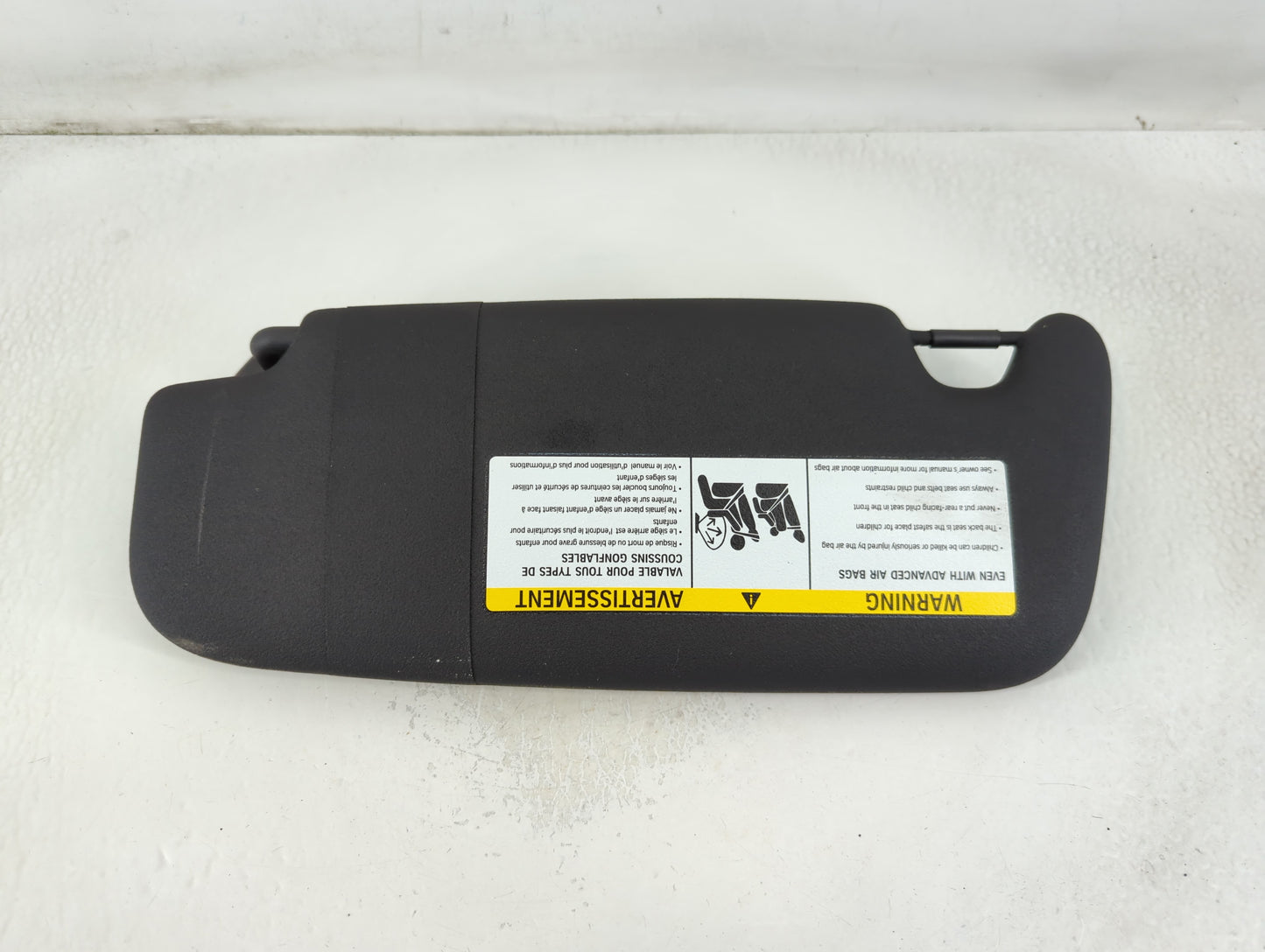2020 Mini Cooper Sun Visor Shade Replacement Passenger Right Mirror Fits OEM Used Auto Parts - Oemusedautoparts1.com