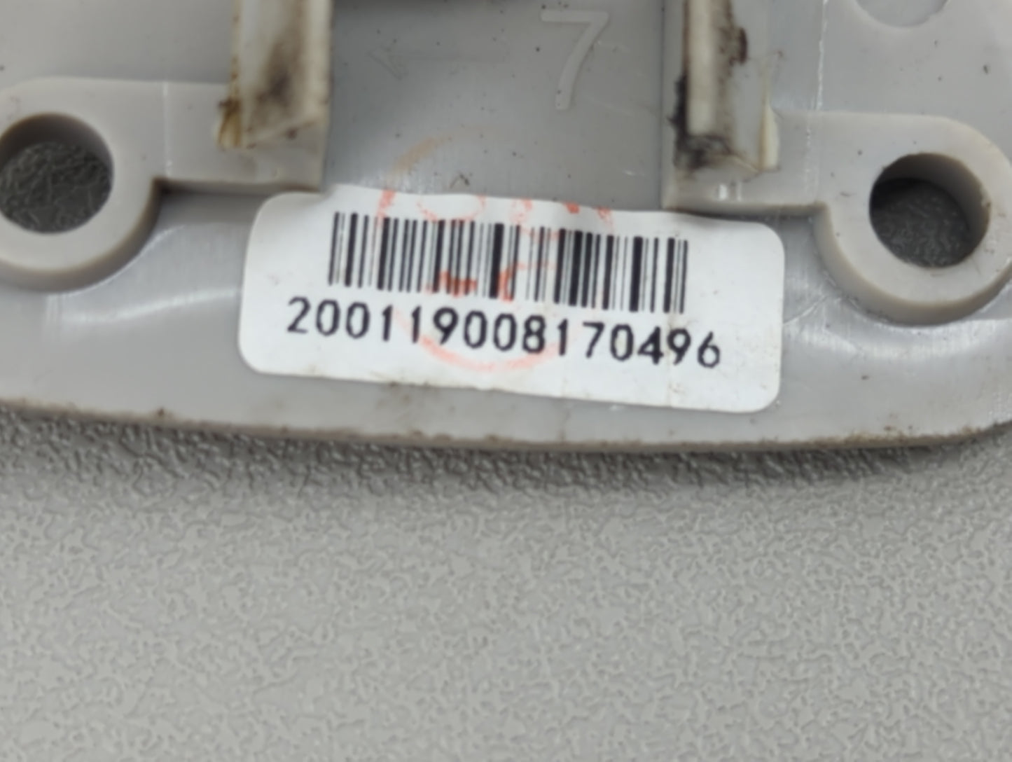 2014 Mitsubishi Mirage Sun Visor Shade Replacement Passenger Right Mirror Fits OEM Used Auto Parts - Oemusedautoparts1.com