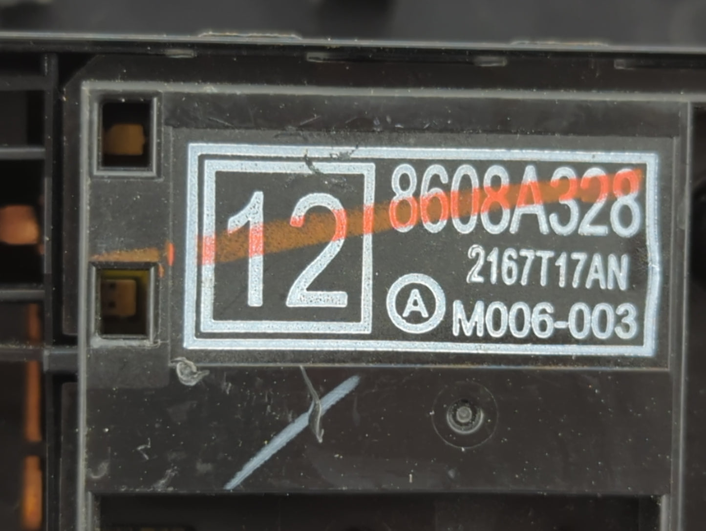 2020 Mitsubishi Mirage Master Power Window Switch Replacement Driver Side Left P/N:8608A328 Fits OEM Used Auto Parts - Oemus