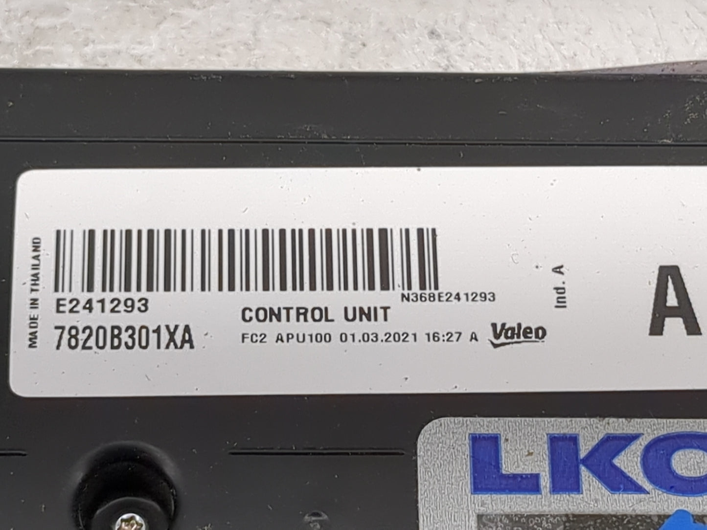 2020 Mitsubishi Mirage Climate Control Module Temperature AC/Heater Replacement P/N:7820B301XA E241293, N368E241293 Fits OEM