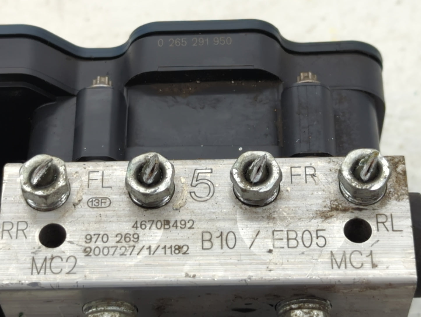 2020 Mitsubishi Mirage ABS Pump Control Module Replacement P/N:970 269 200727, 4670B492 Fits OEM Used Auto Parts - Oemusedau