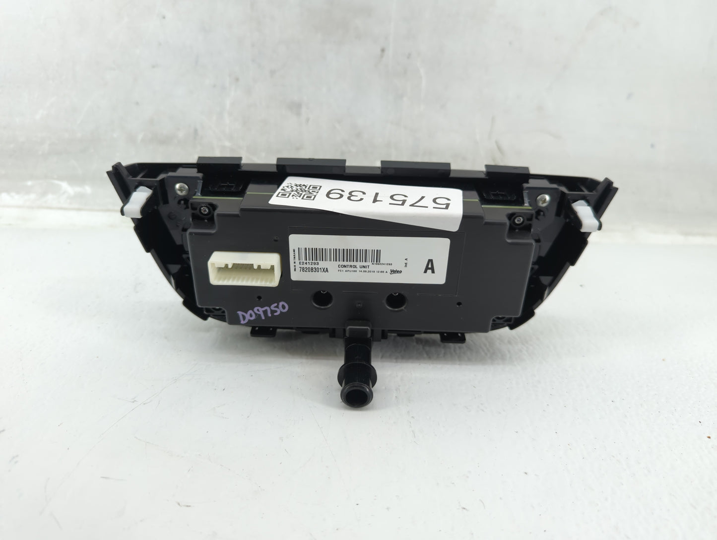 2020 Mitsubishi Mirage G4 Climate Control Module Temperature AC/Heater Replacement P/N:E241293 Fits OEM Used Auto Parts - Oe
