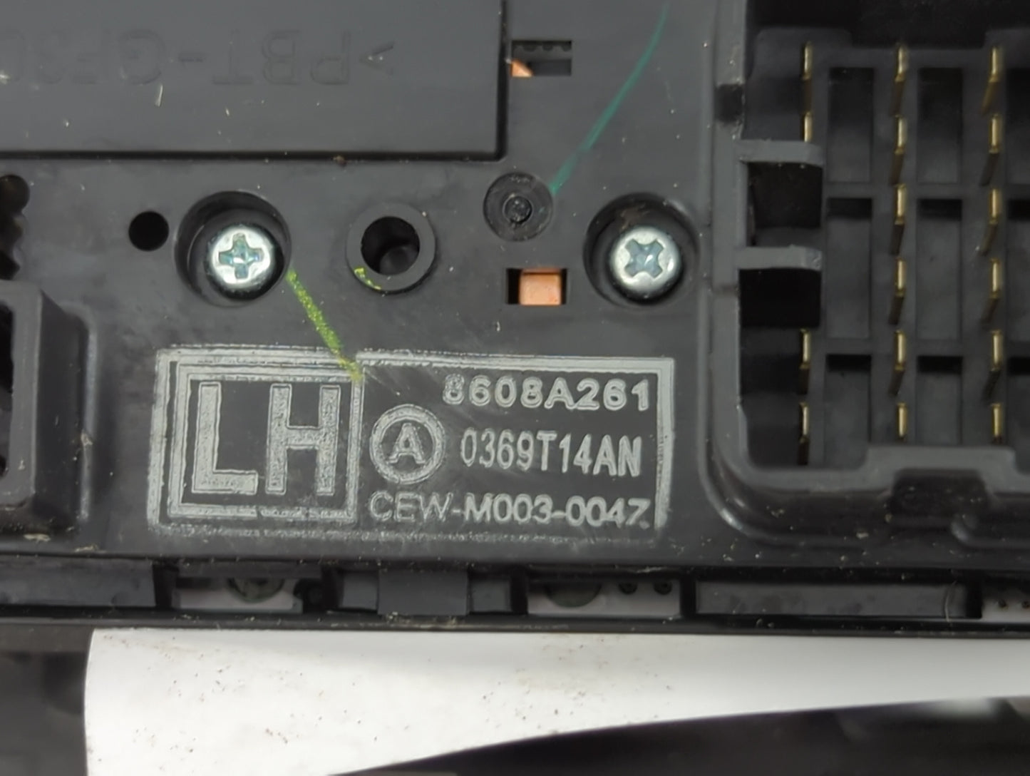 2017 Mitsubishi Outlander Sport Master Power Window Switch Replacement Driver Side Left P/N:8608A261 0369T14AN Fits Fits 201