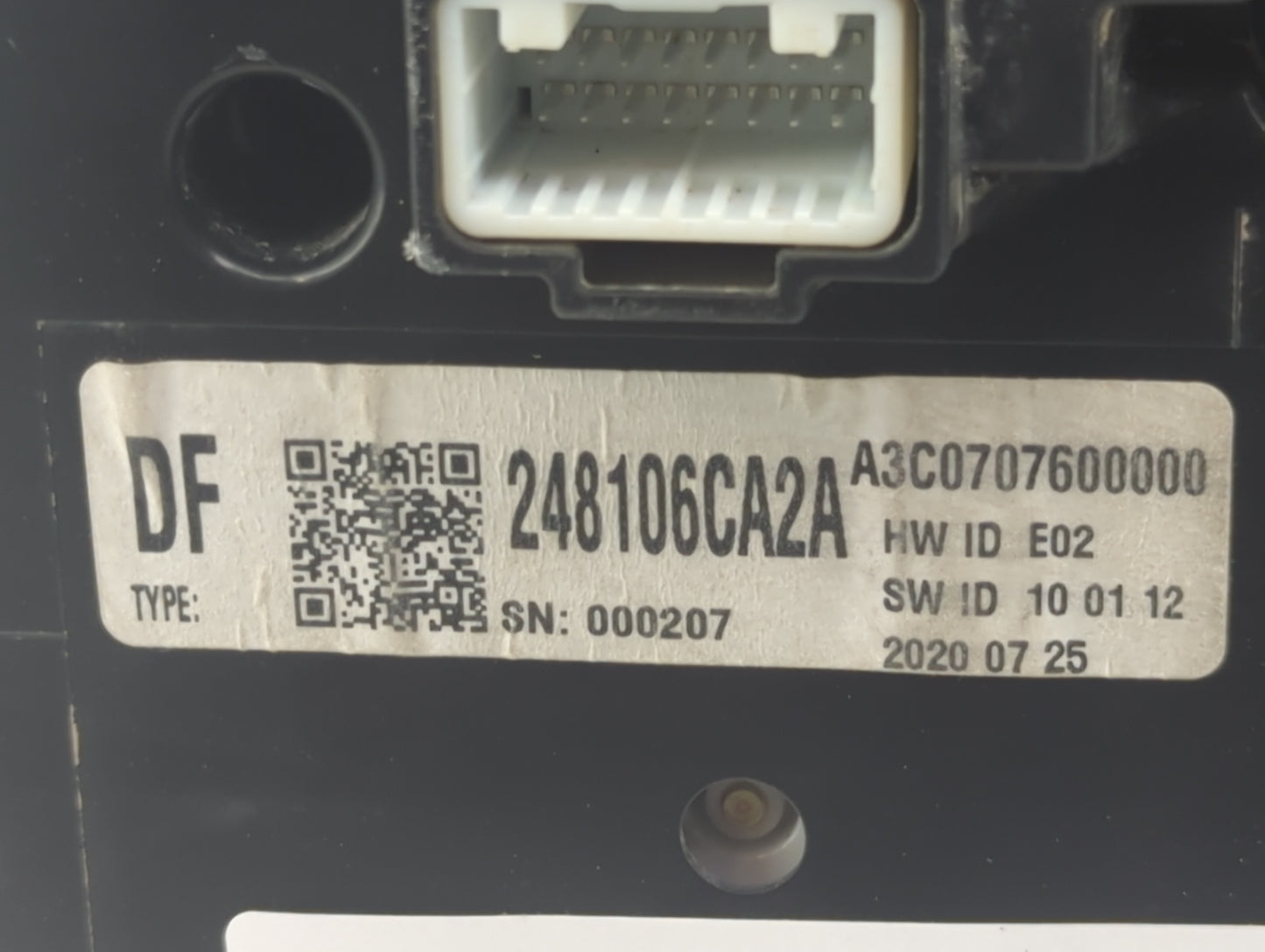 2020 Nissan Altima Instrument Cluster Speedometer Gauges P/N:248106CA2A Fits OEM Used Auto Parts - Oemusedautoparts1.com