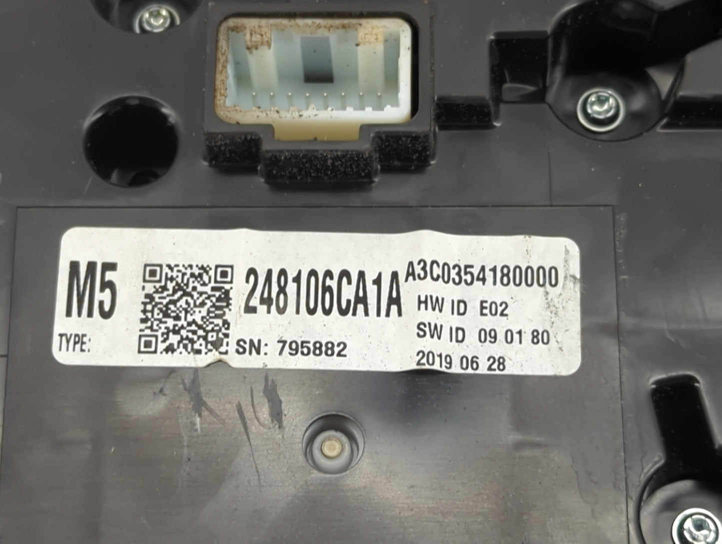 2019-2020 Nissan Altima Instrument Cluster Speedometer Gauges P/N:248106CA1A Fits Fits 2019 2020 OEM Used Auto Parts - Oemus