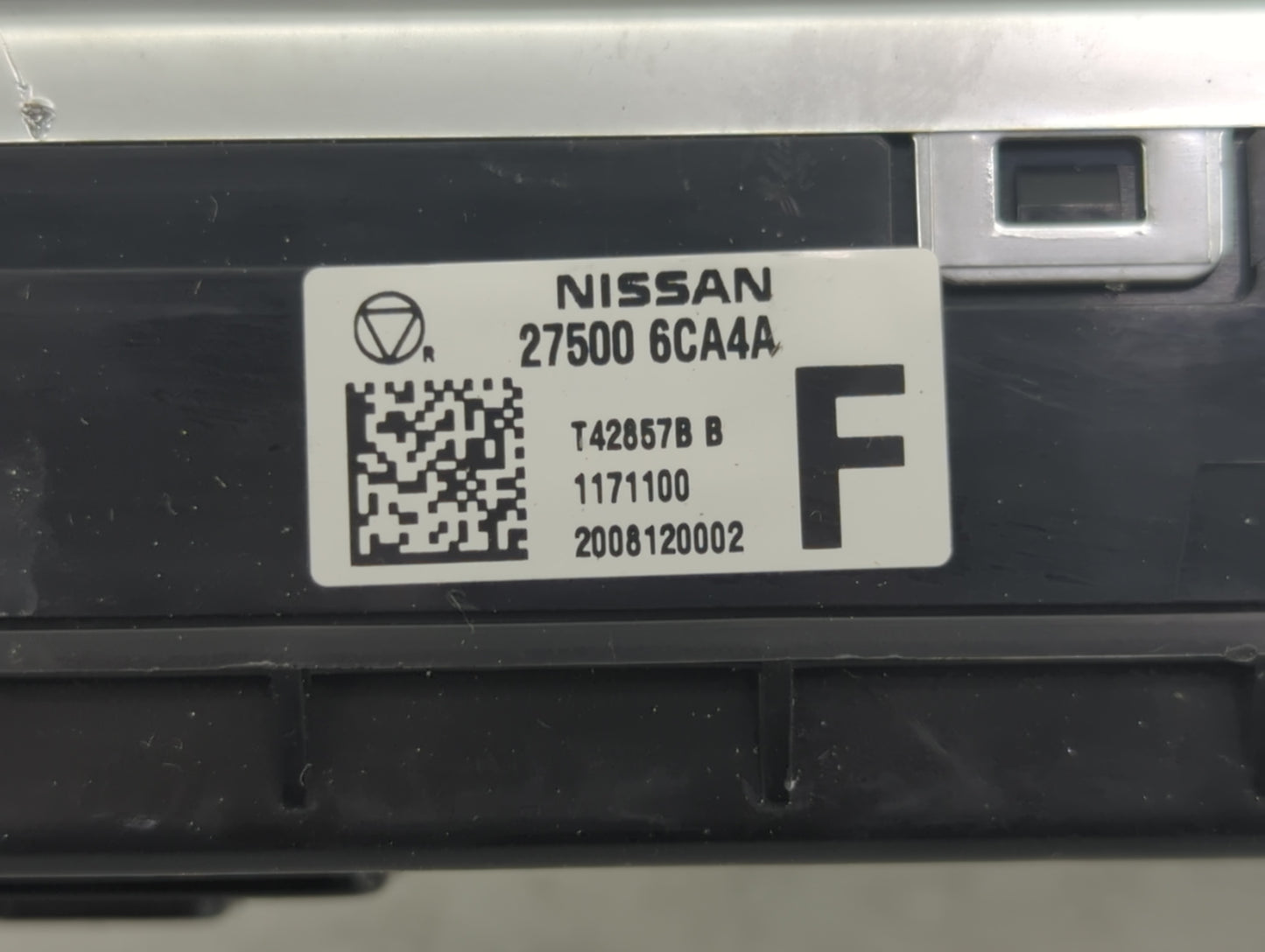 2019-2022 Nissan Altima Climate Control Module Temperature AC/Heater Replacement P/N:27500 6CA4A Fits Fits 2019 2020 2021 20