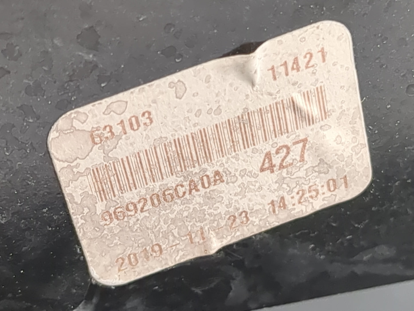 2019-2022 Nissan Altima Center Console Armrest Cover Lid P/N:969206CA0A Fits Fits 2019 2020 2021 2022 OEM Used Auto Parts -