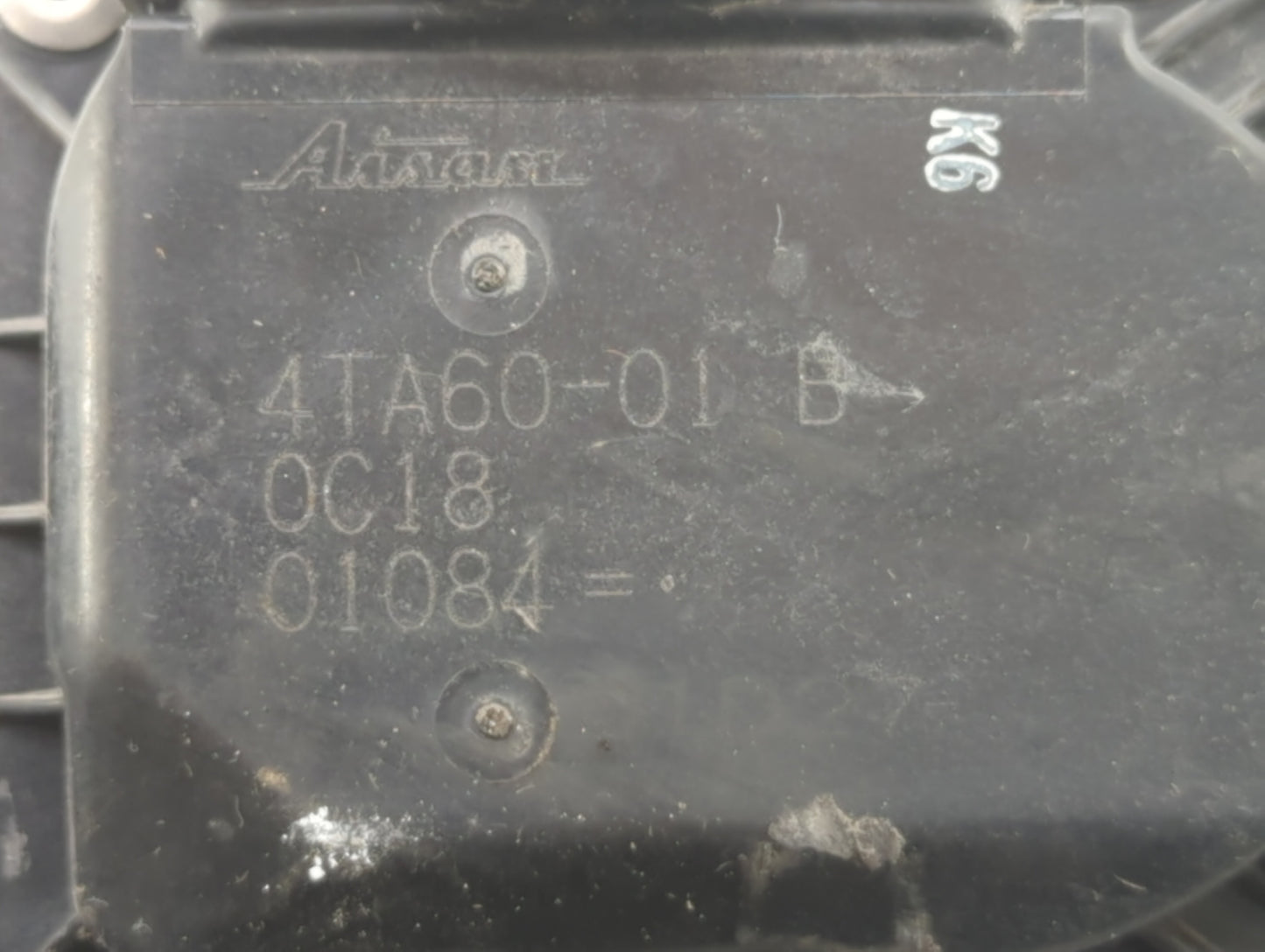 2019 Nissan Altima Throttle Body P/N:4TA60-01 B 4TA60-01 Fits OEM Used Auto Parts - Oemusedautoparts1.com