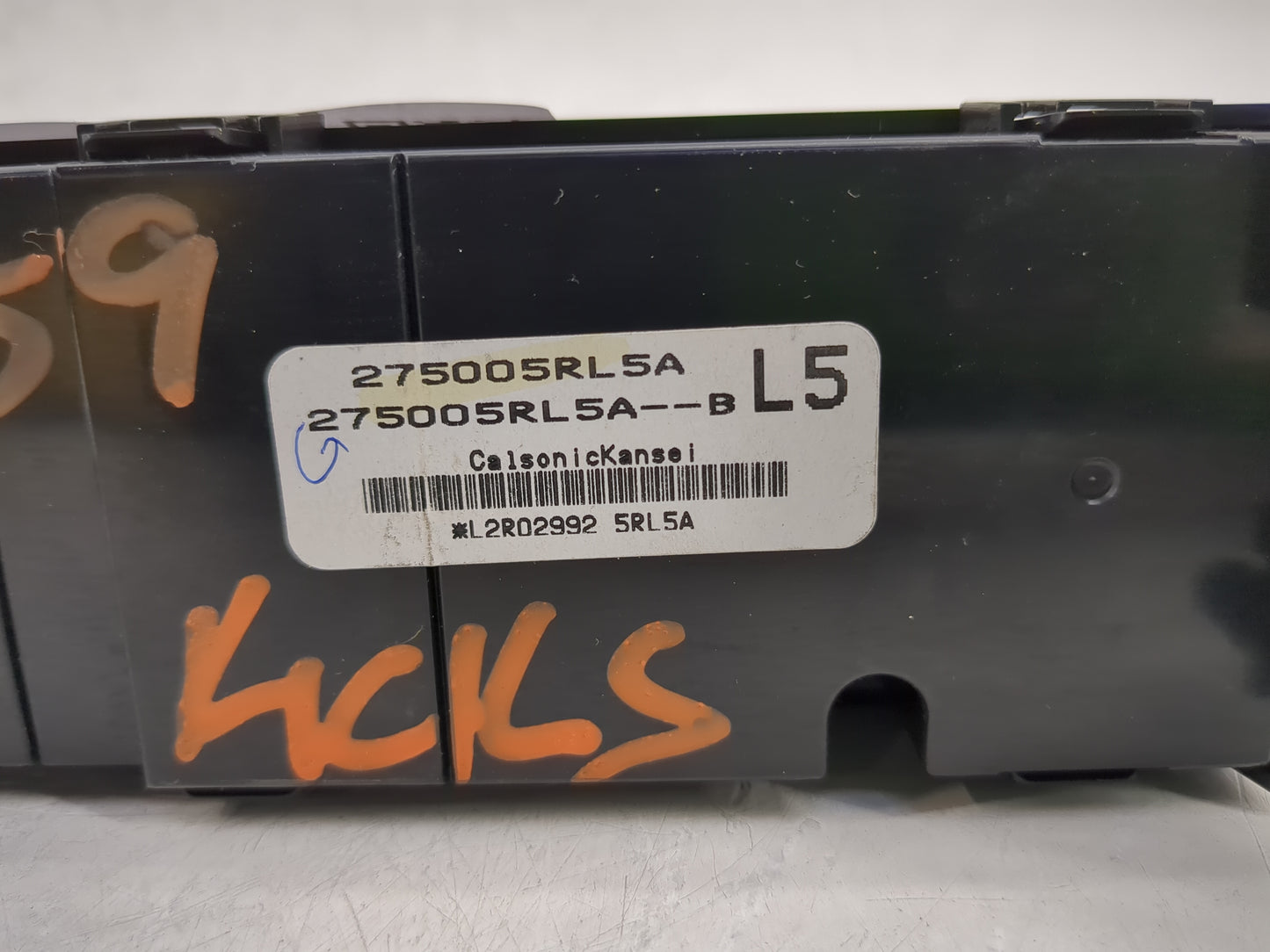 2018-2020 Nissan Kicks Climate Control Module Temperature AC/Heater Replacement P/N:275005RL5A Fits Fits 2018 2019 2020 2021
