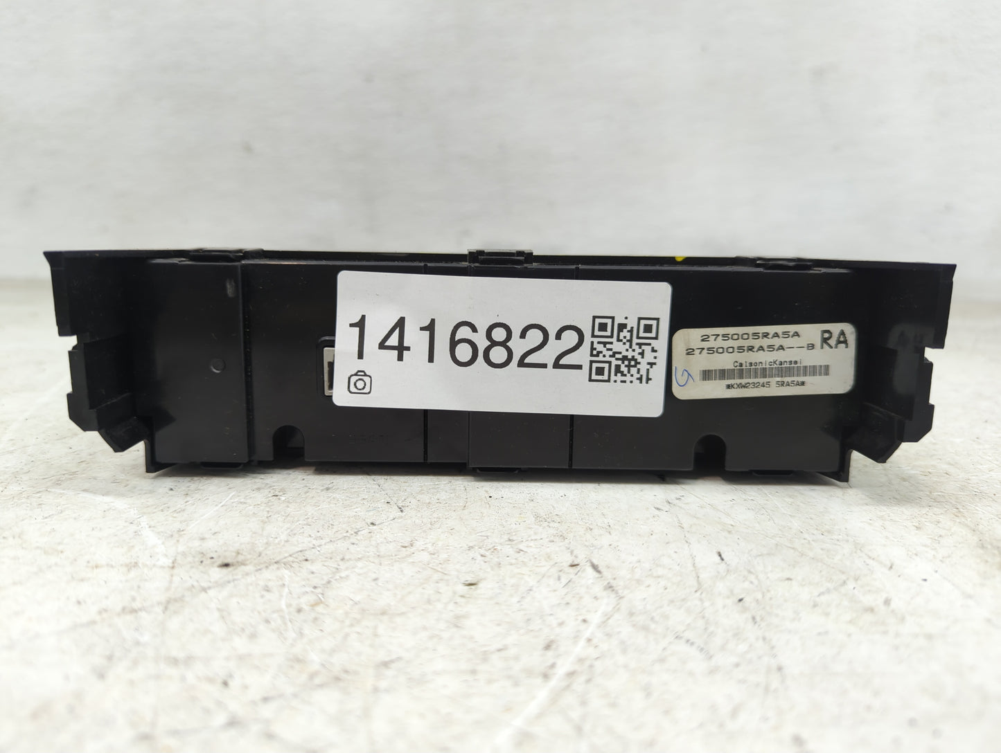 2019-2020 Nissan Kicks Climate Control Module Temperature AC/Heater Replacement P/N:275005RA5A-B 275005RA5A Fits OEM Used Au