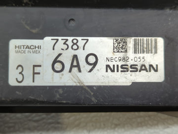 2018-2021 Nissan Kicks PCM Engine Control Computer ECU ECM PCU OEM P/N:73876A9 NEC982-055 Fits Fits 2018 2019 2020 2021 OEM Used Auto Parts