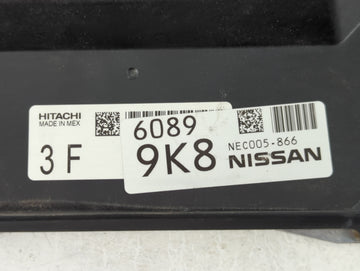 2020-2021 Nissan Kicks PCM Engine Control Computer ECU ECM PCU OEM P/N:6089 9K8 NEC005-866 Fits Fits 2020 2021 2022 OEM Used Auto Parts
