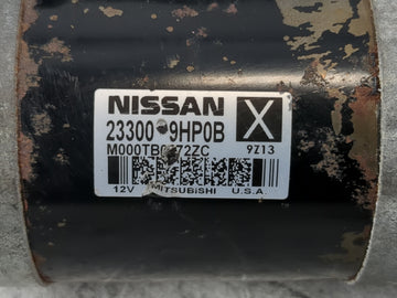 2016-2021 Nissan Maxima Car Starter Motor Solenoid OEM P/N:23300 9HP0B Fits Fits 2015 2016 2017 2018 2019 2020 2021 2022 OEM Used Auto Parts