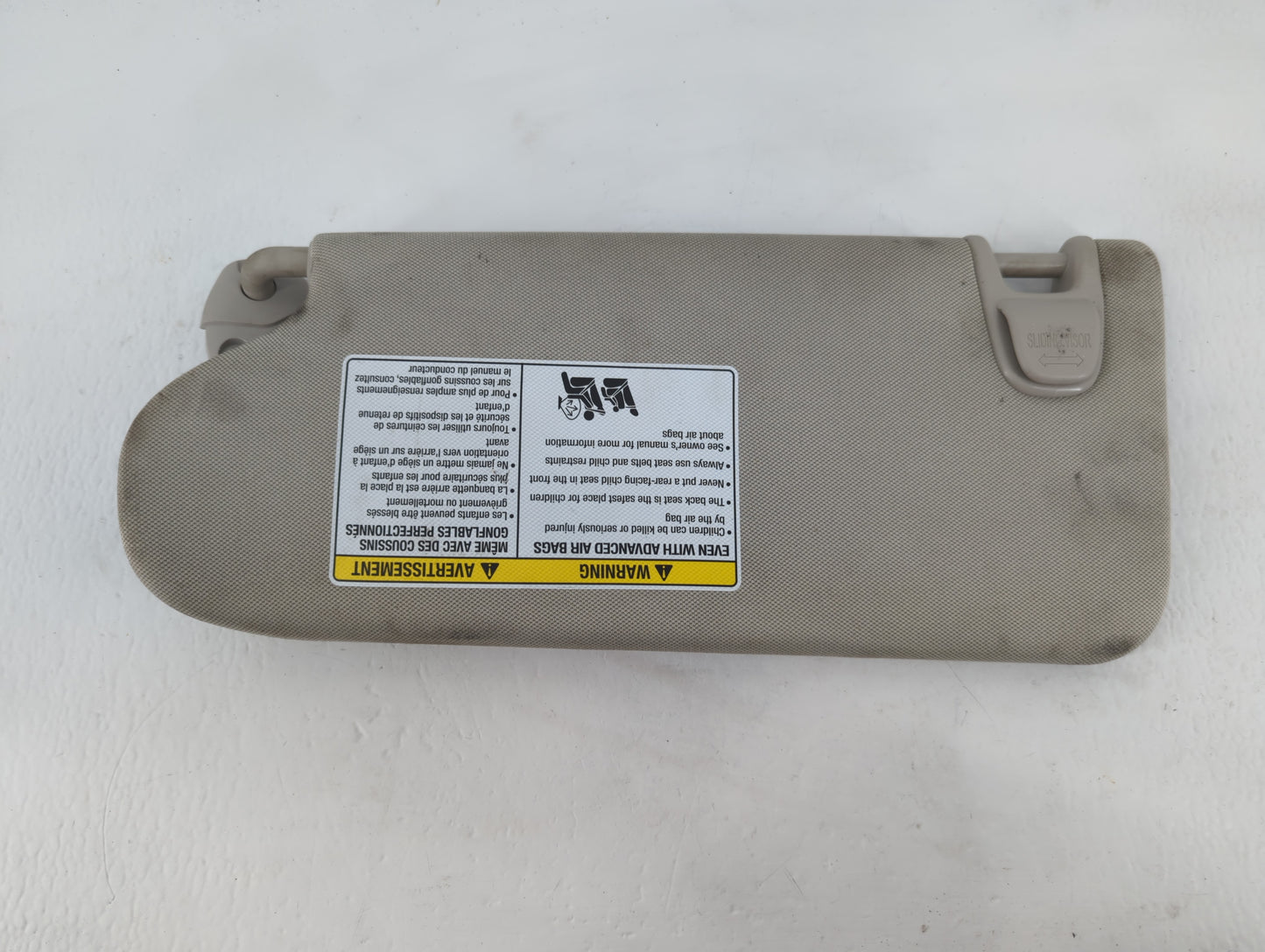 2019-2022 Nissan Murano Sun Visor Shade Replacement Passenger Right Mirror Fits Fits 2019 2020 2021 2022 OEM Used Auto Parts