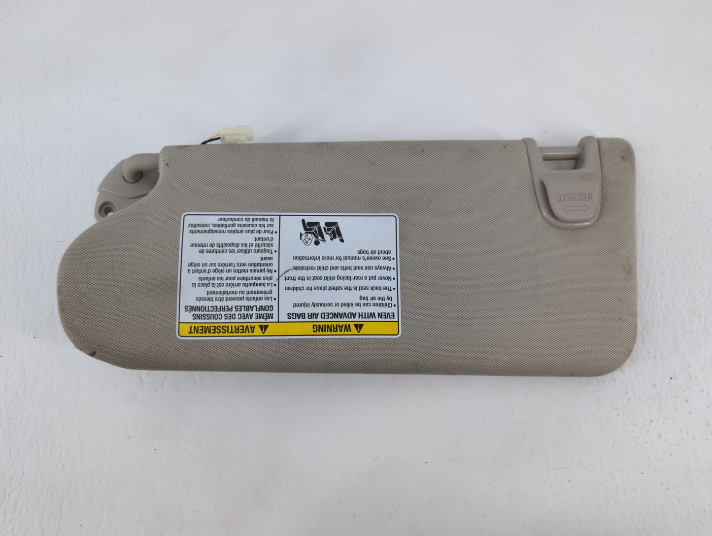 2019-2022 Nissan Murano Sun Visor Shade Replacement Driver Left Mirror Fits Fits 2019 2020 2021 2022 OEM Used Auto Parts - O
