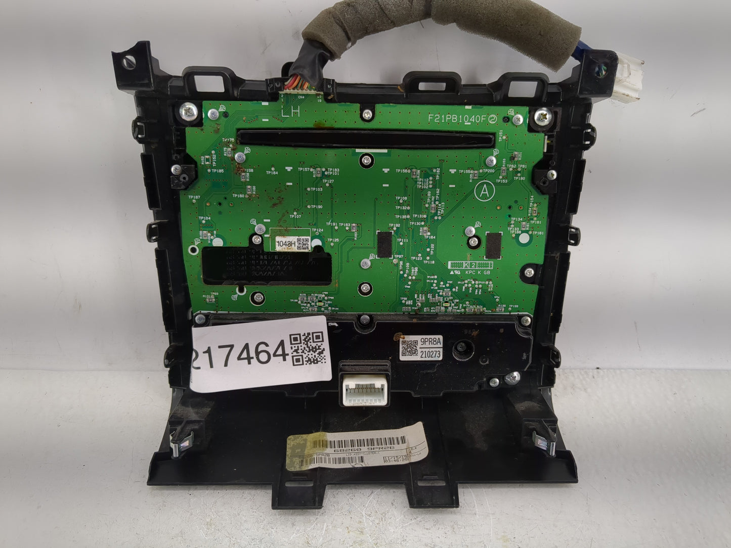 2017-2020 Nissan Pathfinder Radio AM FM Cd Player Receiver Replacement P/N:9PR8A 210273 Fits Fits 2017 2018 2019 2020 OEM Us
