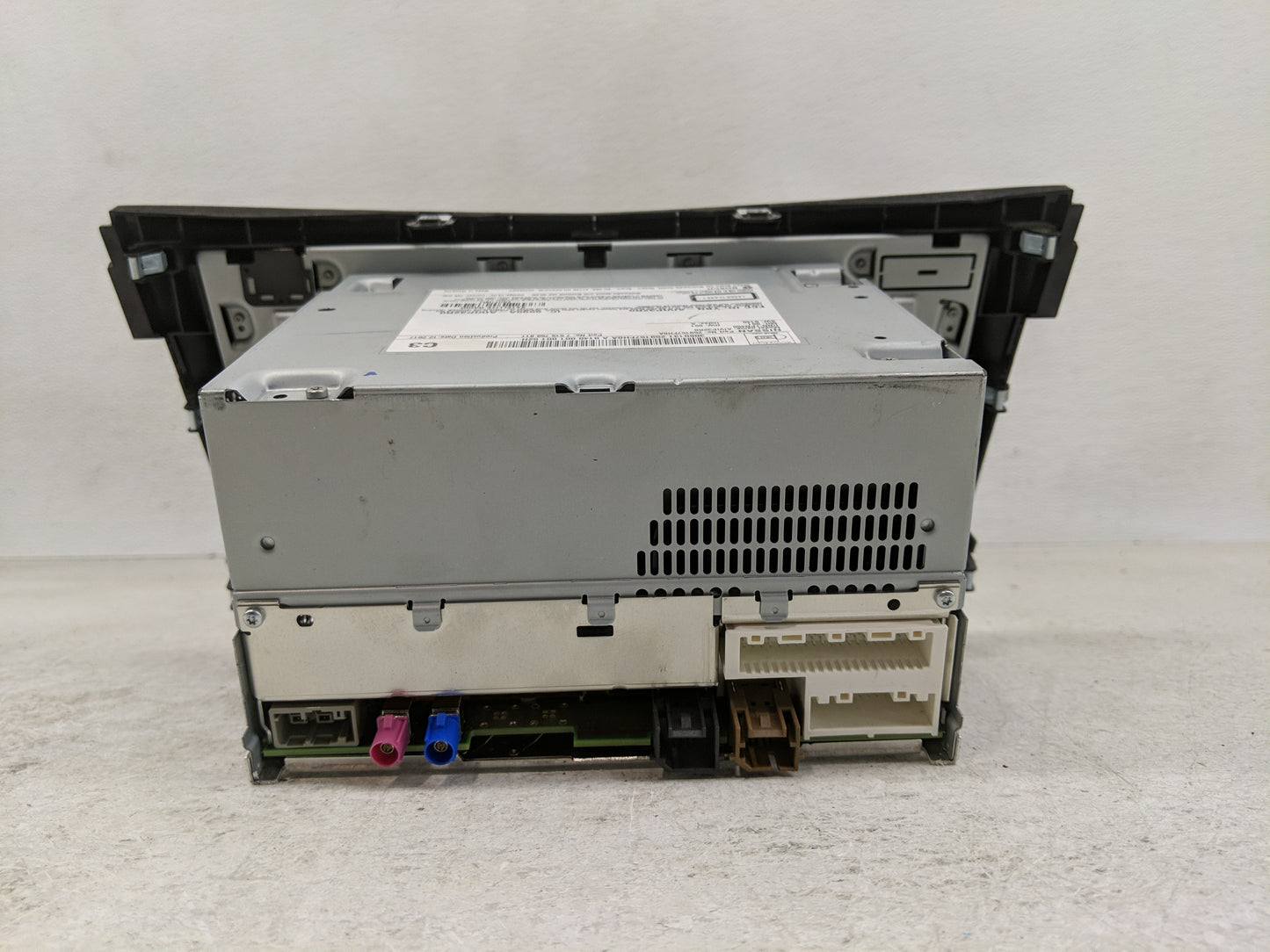 2018-2022 Nissan Rogue Radio AM FM Cd Player Receiver Replacement P/N:2591A8FM0B Fits Fits 2018 2019 2020 2021 2022 OEM Used