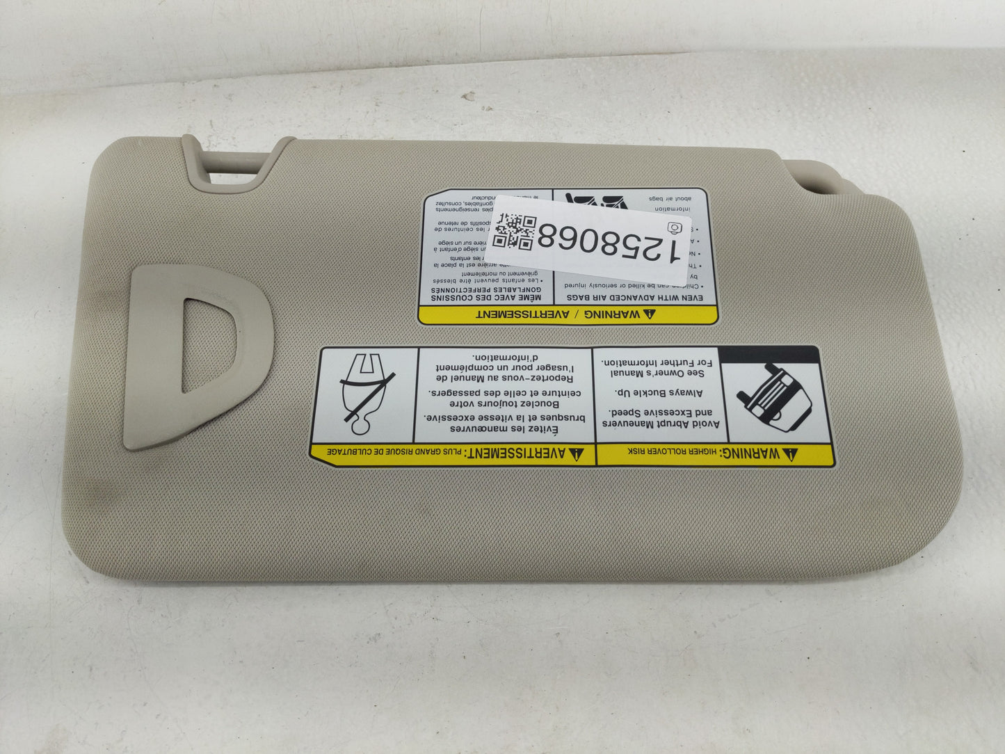 2018-2020 Nissan Rogue Sun Visor Shade Replacement Driver Left Mirror Fits Fits 2018 2019 2020 OEM Used Auto Parts - Oemused