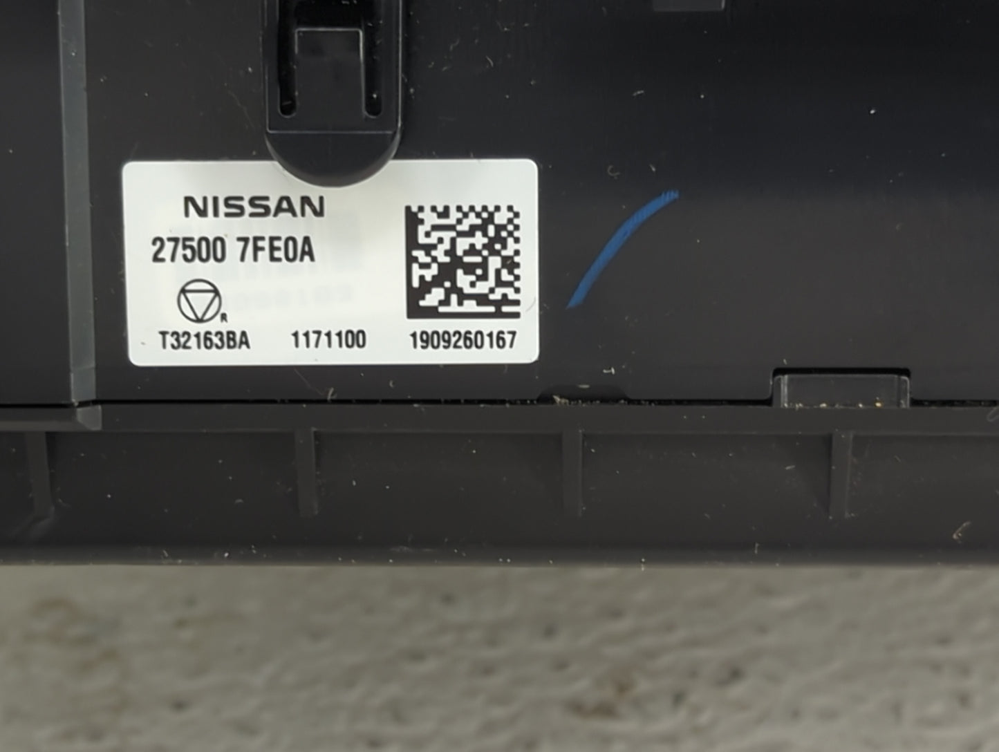 2017-2020 Nissan Rogue Climate Control Module Temperature AC/Heater Replacement P/N:27500 7FE0A Fits Fits 2017 2018 2019 202