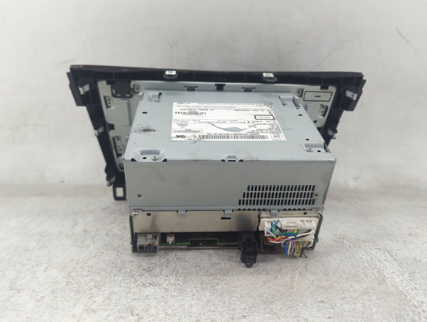 2018-2022 Nissan Rogue Radio AM FM Cd Player Receiver Replacement P/N:2591A8FM0C 7505751067 Fits Fits 2018 2019 2020 2021 20