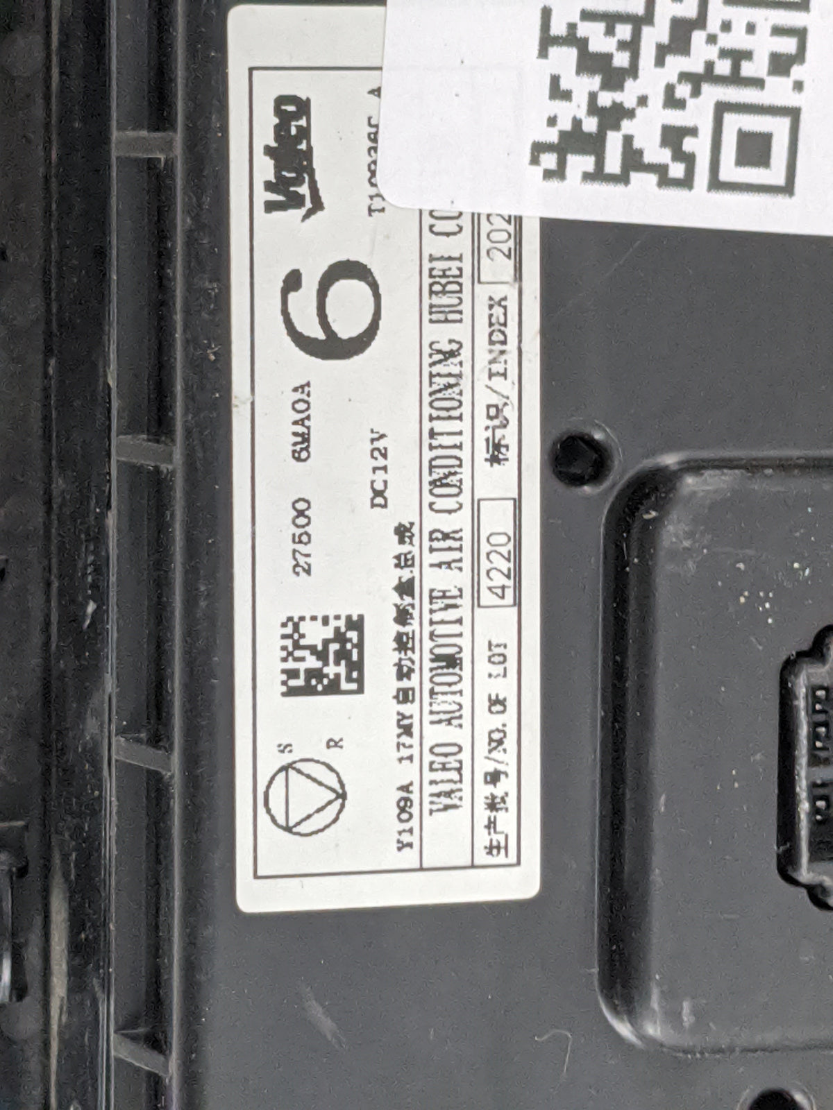 2017-2022 Nissan Rogue Sport Climate Control Module Temperature AC/Heater Replacement P/N:275006MA0A Fits OEM Used Auto Part