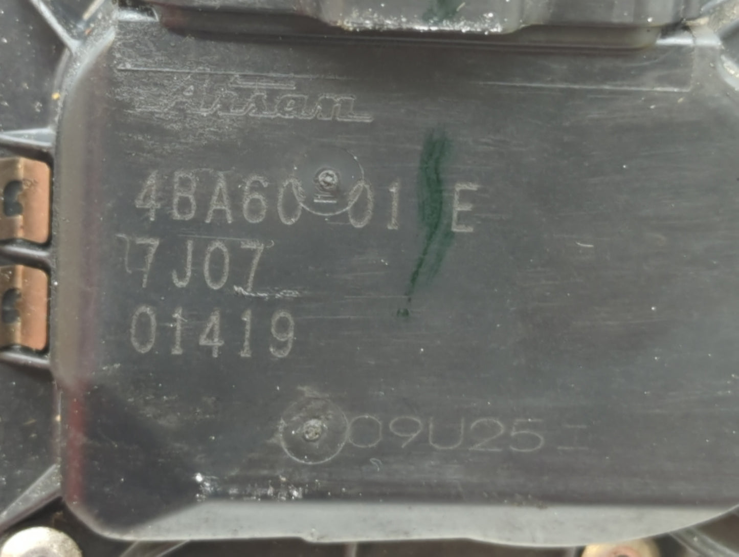 2018-2019 Nissan Rogue Sport Throttle Body P/N:4BA60-01 4BA60-01 F Fits Fits 2018 2019 OEM Used Auto Parts - Oemusedautopart