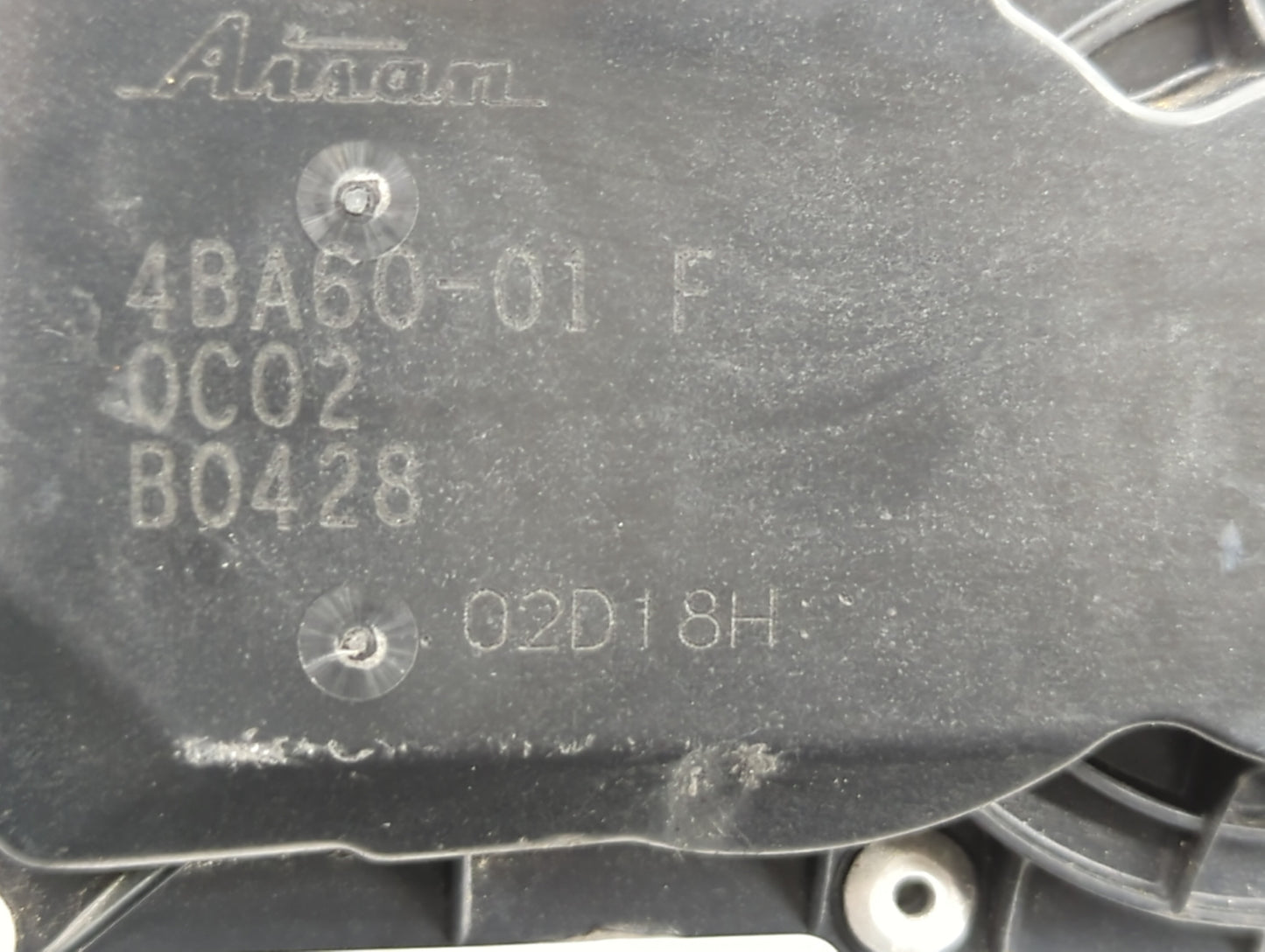 2018-2022 Nissan Rogue Sport Throttle Body P/N:4BA60-01 F Fits Fits 2018 2019 2020 2021 2022 OEM Used Auto Parts - Oemusedau