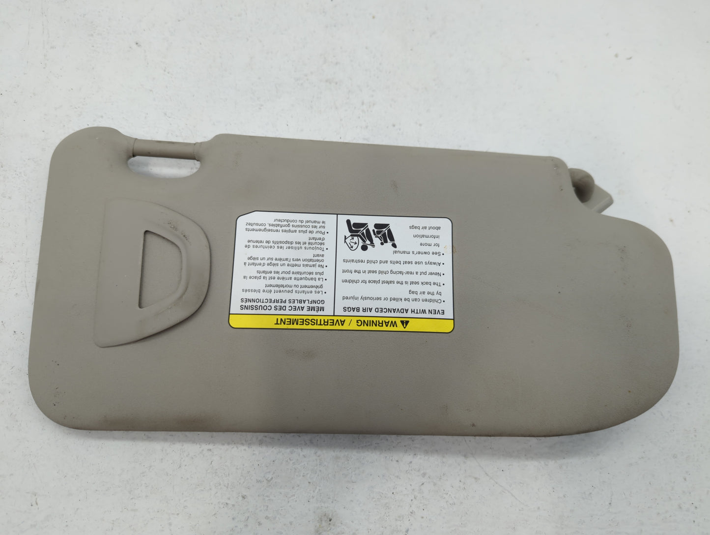 2019-2022 Nissan Rogue Sport Sun Visor Shade Replacement Passenger Right Mirror Fits Fits 2019 2020 2021 2022 OEM Used Auto