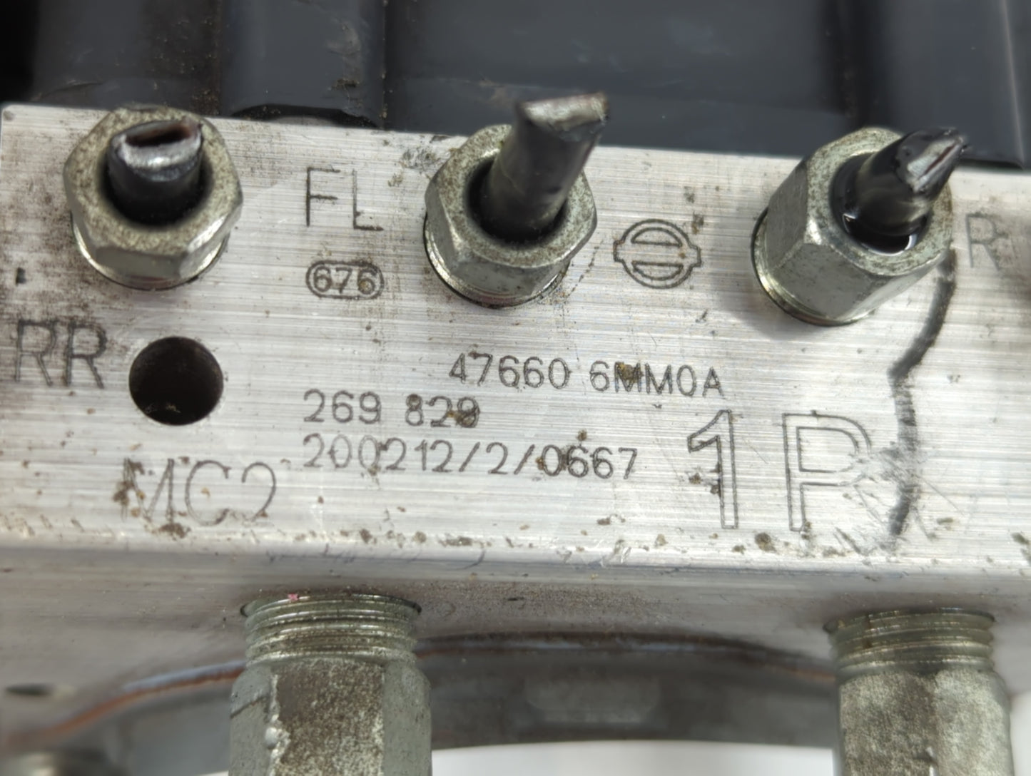 2019-2021 Nissan Rogue Sport ABS Pump Control Module Replacement P/N:47660 6MM0A Fits Fits 2019 2020 2021 OEM Used Auto Part