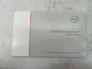 2020 Nissan Sentra Owners Manual Book Guide P/N:N20E AIVNJX2 OEM Used Auto Parts