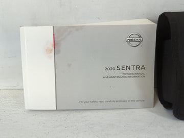 2020 Nissan Sentra Owners Manual Book Guide P/N:OM20EM 0B18U1 OEM Used Auto Parts