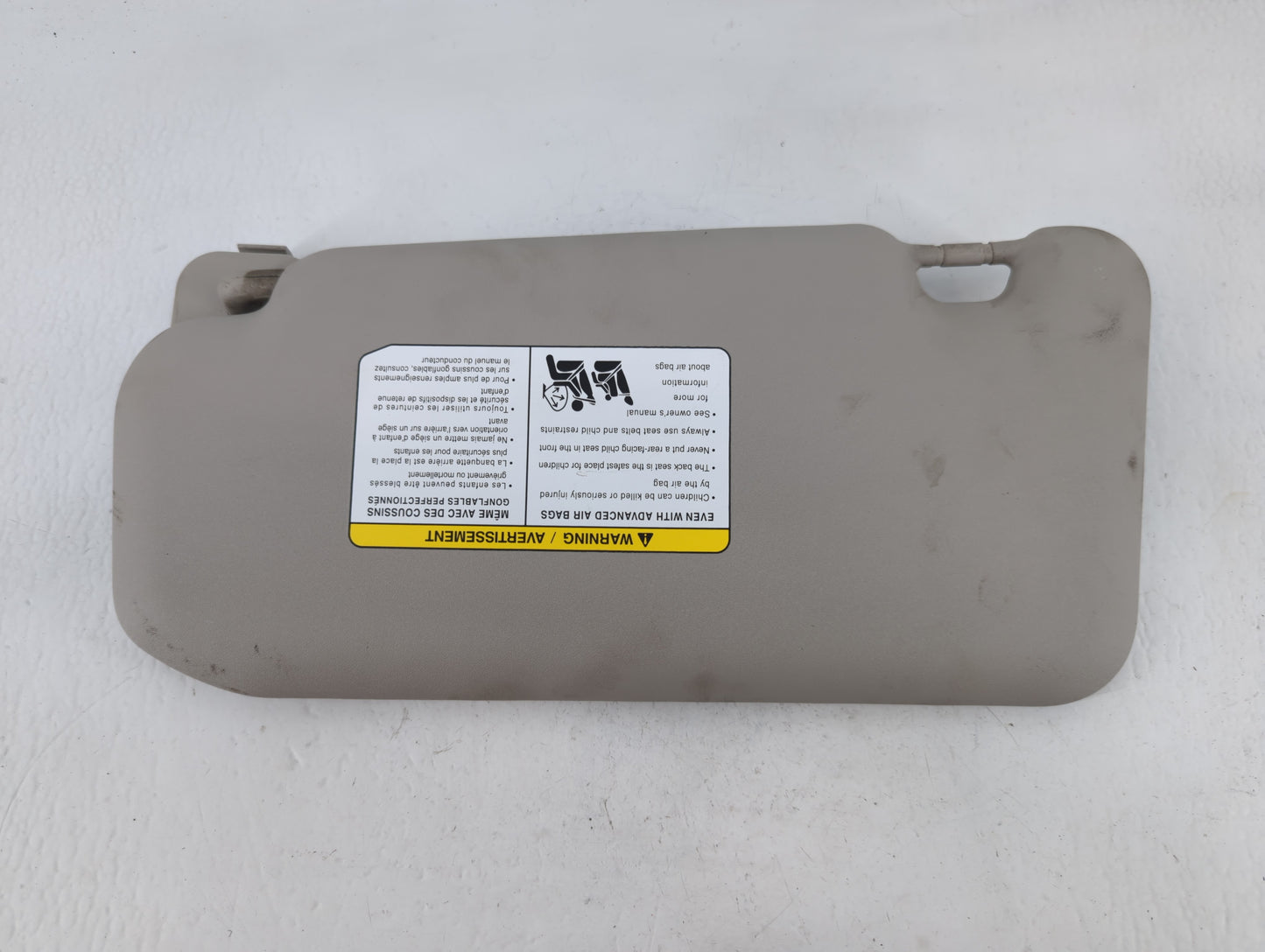 2020-2022 Nissan Sentra Sun Visor Shade Replacement Passenger Right Mirror Fits Fits 2020 2021 2022 OEM Used Auto Parts - Oe