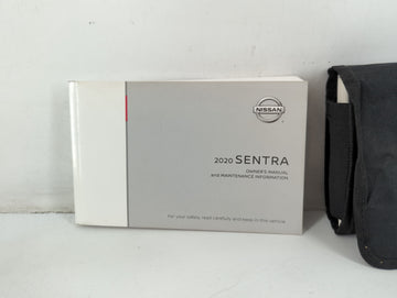 2020 Nissan Sentra Owners Manual Book Guide P/N:OM20EM 0B18U0 OEM Used Auto Parts