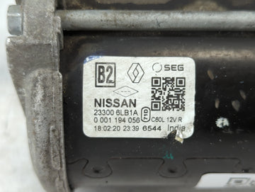 2020 Nissan Sentra Car Starter Motor Solenoid OEM P/N:23300 6LB1A Fits OEM Used Auto Parts
