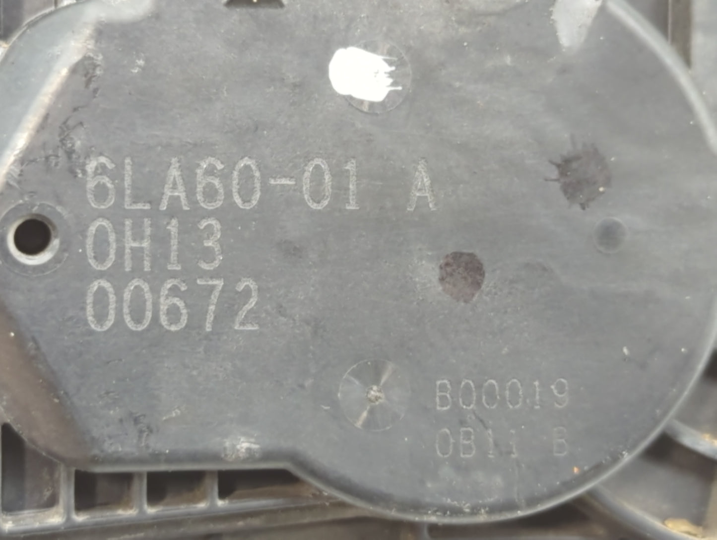 2020-2022 Nissan Sentra Throttle Body P/N:6LA60-01 A Fits Fits 2020 2021 2022 OEM Used Auto Parts - Oemusedautoparts1.com