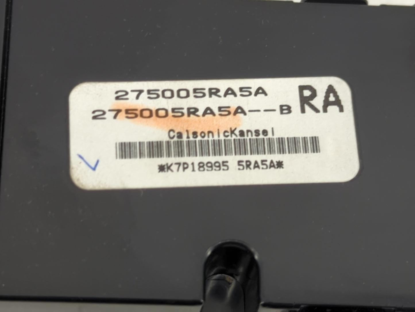 2020 Nissan Versa Climate Control Module Temperature AC/Heater Replacement P/N:275005RA5A 275005RA5A--B, K7P18995 Fits OEM U