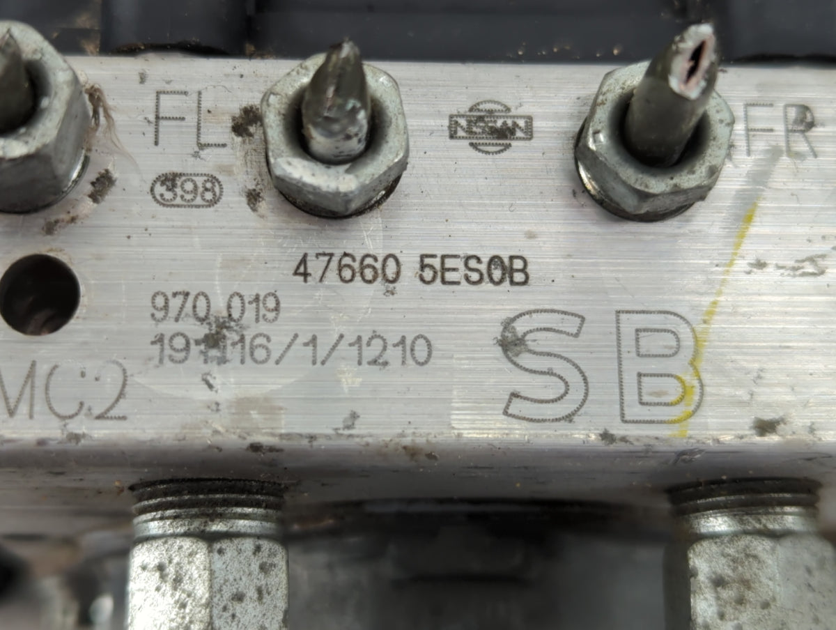 2020-2022 Nissan Versa Anti-Lock Brake ABS Pump Module Actuator OEM P/N:47660-5ES0B Fits Fits 2020 2021 2022 OEM Used Auto P