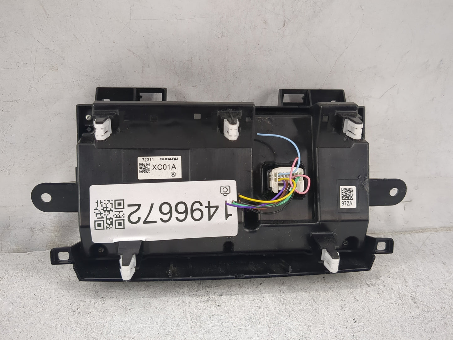 2020 Subaru Ascent Climate Control Module Temperature AC/Heater Replacement P/N:72311XC01A Fits OEM Used Auto Parts - Oemuse
