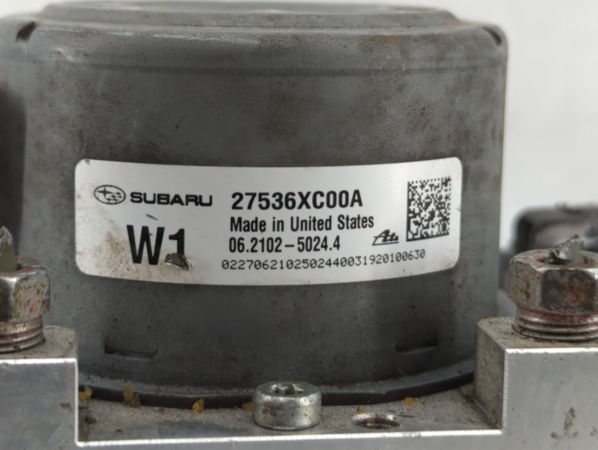 2020 Subaru Ascent Anti-Lock Brake ABS Pump Module Actuator OEM P/N:27536XC00A Fits OEM Used Auto Parts - Oemusedautoparts1.