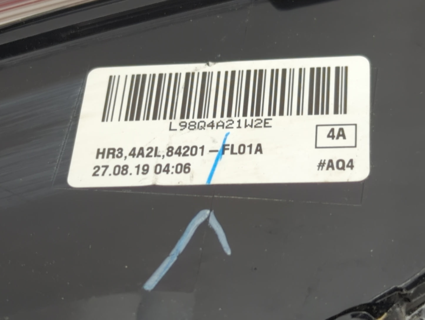 2017-2022 Subaru Impreza Tail Light Assembly Driver Left OEM P/N:84201-FL01A Fits Fits 2017 2018 2019 2020 2021 2022 OEM Use