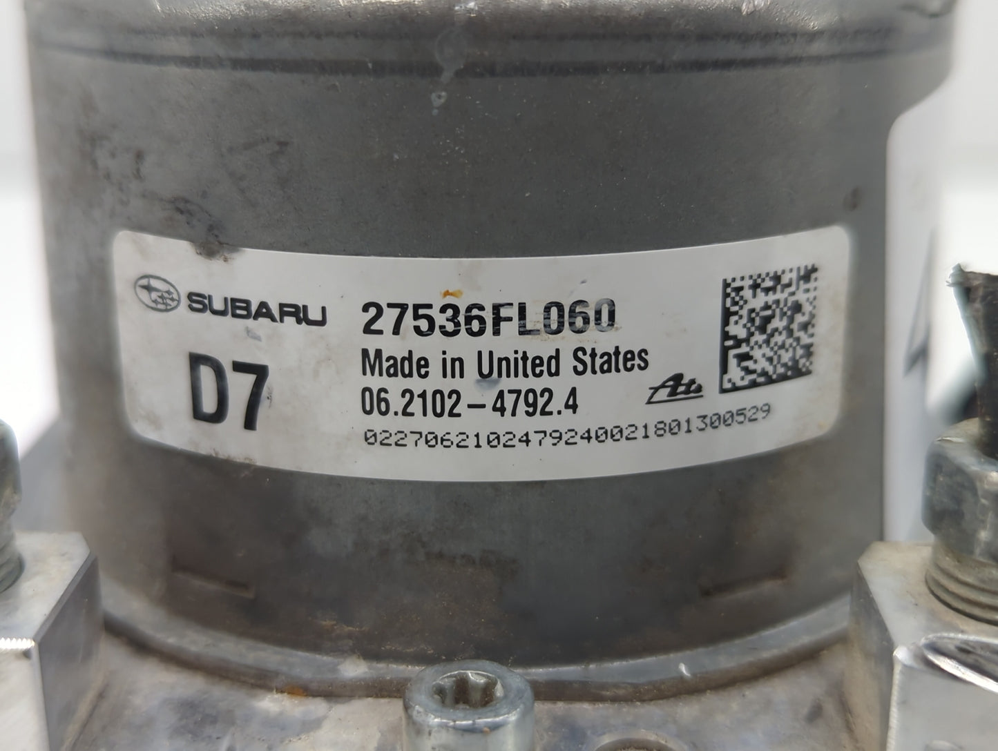 2020 Subaru Xv ABS Pump Control Module Replacement P/N:27536FL060 27536FL210 Fits OEM Used Auto Parts - Oemusedautoparts1.co