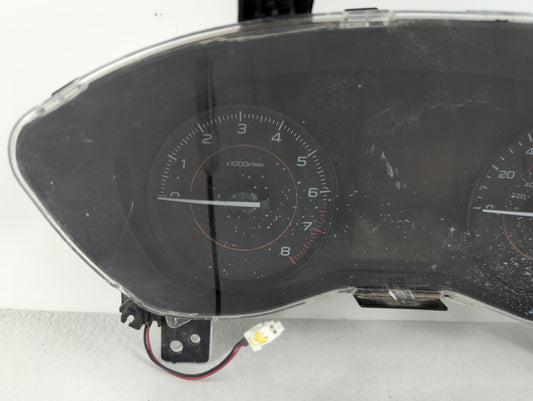 2020 Subaru Xv Instrument Cluster Speedometer Gauges P/N:850 12FL350 Fits OEM Used Auto Parts