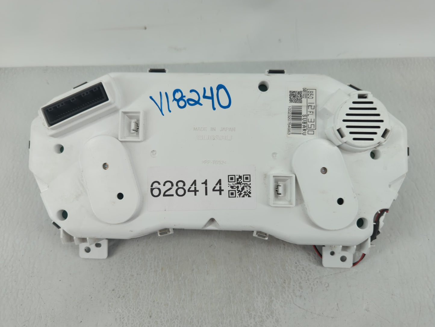 2020 Subaru Xv Instrument Cluster Speedometer Gauges P/N:850 12FL350 Fits OEM Used Auto Parts - Oemusedautoparts1.com