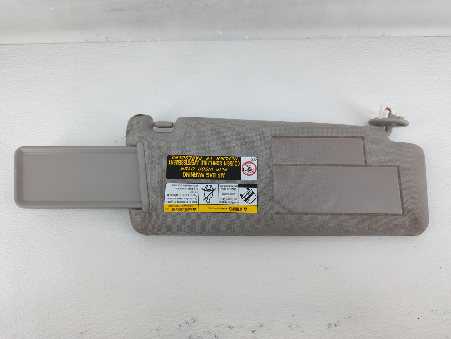 2010-2022 Toyota 4runner Sun Visor Shade Replacement Passenger Right Mirror Fits OEM Used Auto Parts - Oemusedautoparts1.com