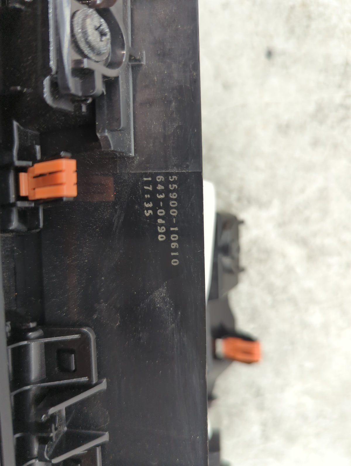 2020-2022 Toyota C-Hr Climate Control Module Temperature AC/Heater Replacement P/N:55900-10610 643-0090 Fits Fits 2020 2021