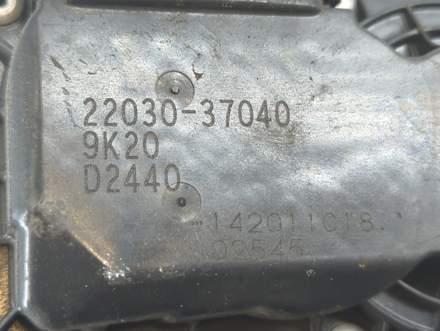 2018-2022 Toyota C-Hr Throttle Body P/N:22030-37040 Fits Fits 2013 2014 2018 2019 2020 2021 2022 OEM Used Auto Parts - Oemus