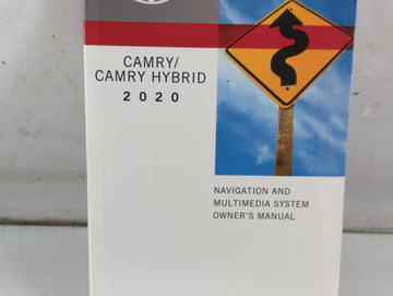 2020 Toyota Camry Owners Manual Book Guide P/N:01999-06165 OEM Used Auto Parts