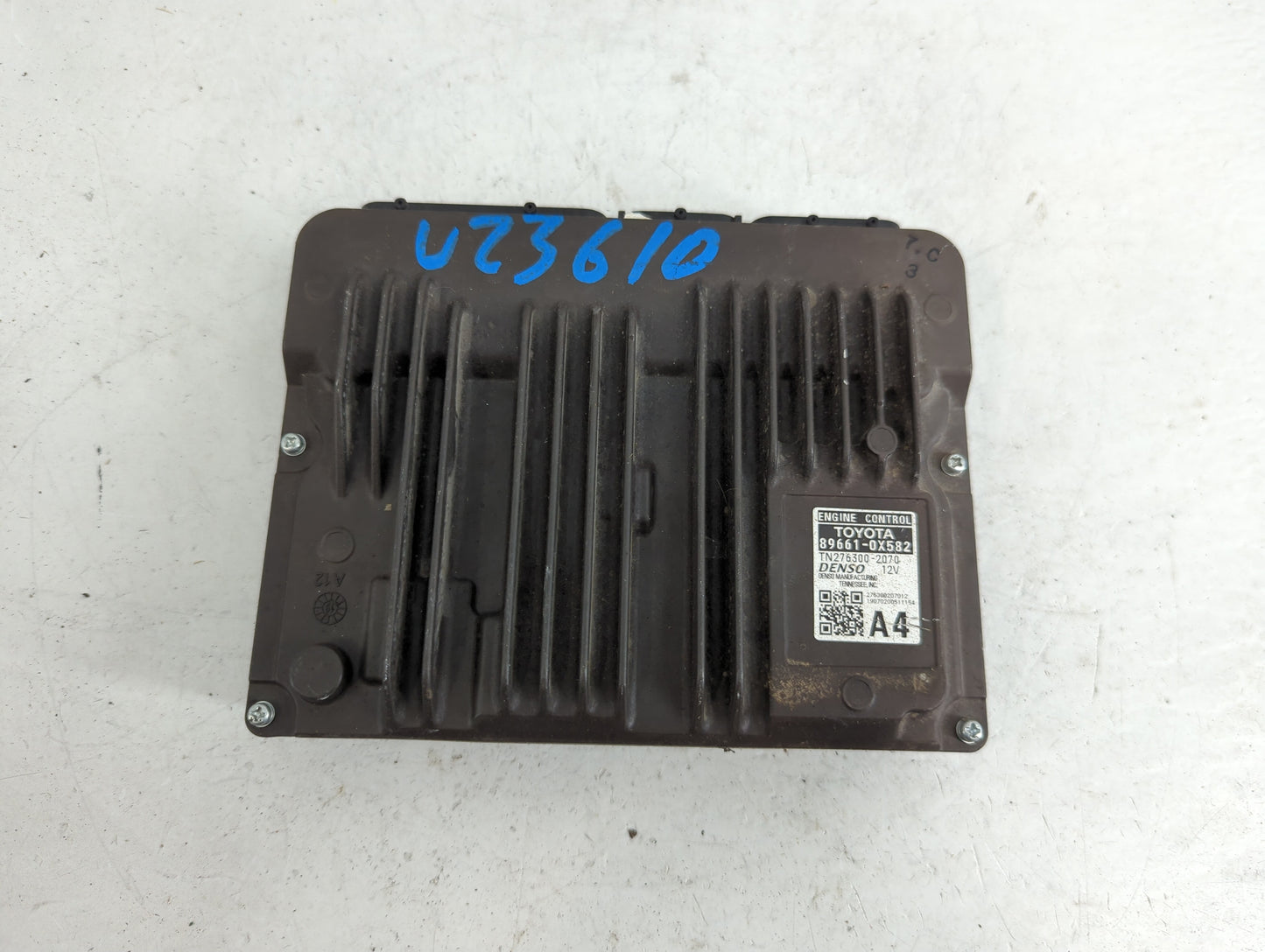 2019-2020 Toyota Camry PCM Engine Control Computer ECU ECM PCU OEM P/N:89661-0X582 Fits Fits 2019 2020 OEM Used Auto Parts -