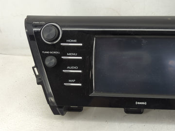 2018-2020 Toyota Camry Radio AM FM Cd Player Receiver Replacement P/N:86140-06D20 AVH-1498, D171G Fits Fits 2018 2019 2020 OEM Used Auto Parts