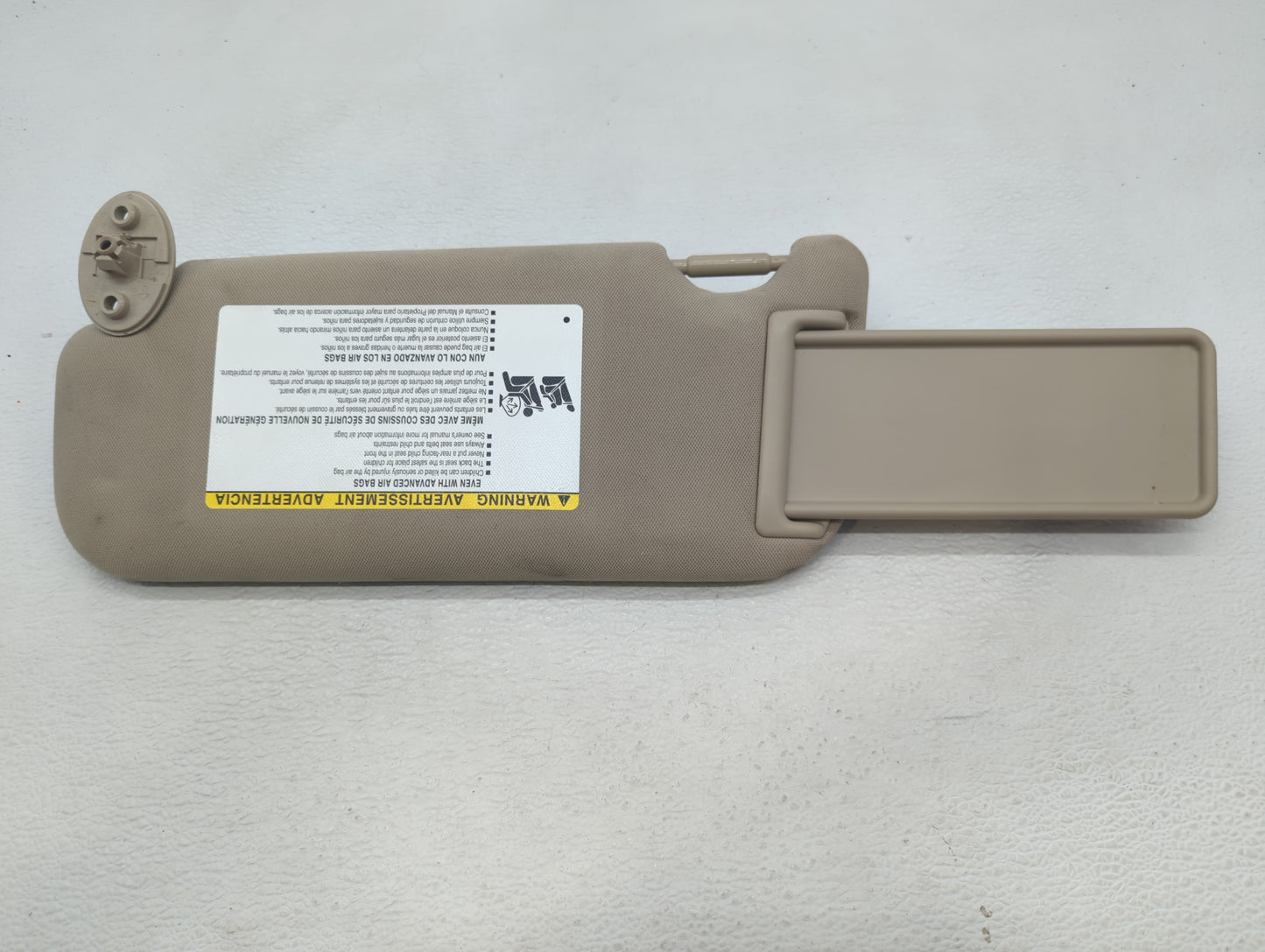 2018-2022 Toyota Camry Sun Visor Shade Replacement Passenger Right Mirror Fits Fits 2018 2019 2020 2021 2022 OEM Used Auto P